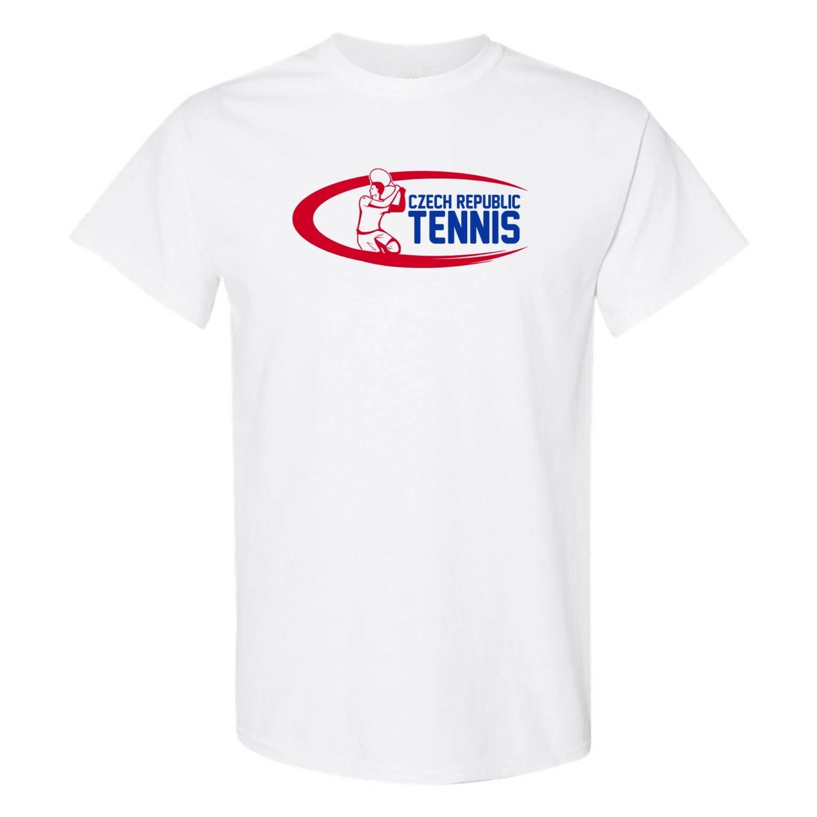 Czech Republic Tennis - Court Player Competition T Shirt - White M