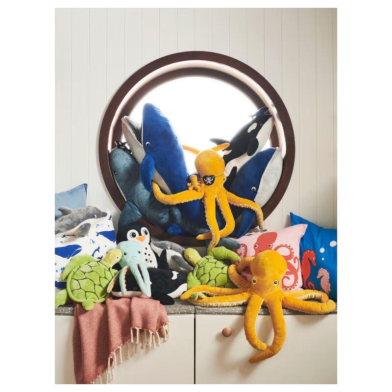 IKEA BLAVINGAD Octopus Plush Toy