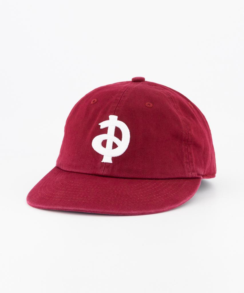 ANNOT A.N.T Symbol Washed Cap Burgundy