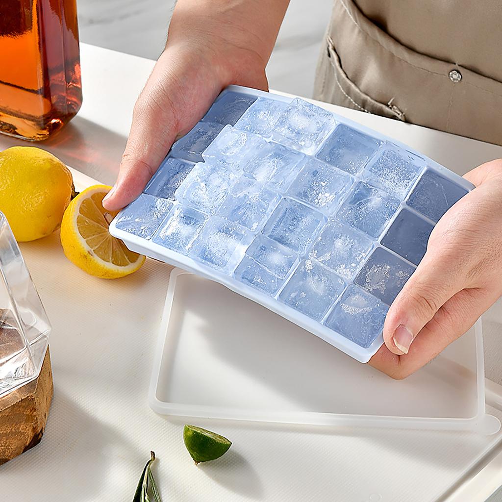 15/24 Gitter Eis Kuchen Silikonform Gefrorene Whiskeykugel Eis am Stiel Eiswürfelbehälter Box Lutscherherstellung Geschenke Küchenwerkzeuge Zubehör