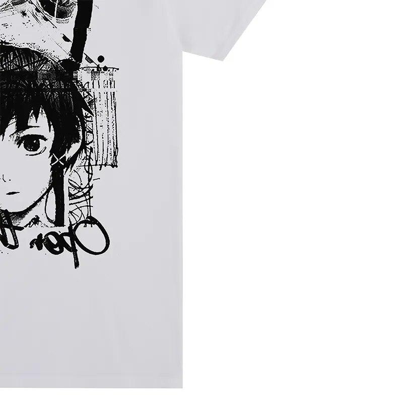 Serial Experiments Lain Close the World Aesthetic Unisexga Anime Iwakura T-shirt Cotton Unisex T Shirt New TEE TSHIRT Womens Tops