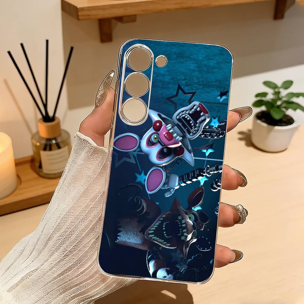 Five N-Nights At F-Freddys Fnaf Phone Case For Samsung Galaxy A71,A70,A52,A51,A40,A30 Transparent Cover
