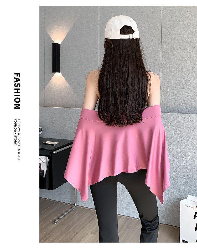 High-Waisted Slim Fit Velvet Wide-Leg Yoga Pants for Spring, Autumn, and Winter
