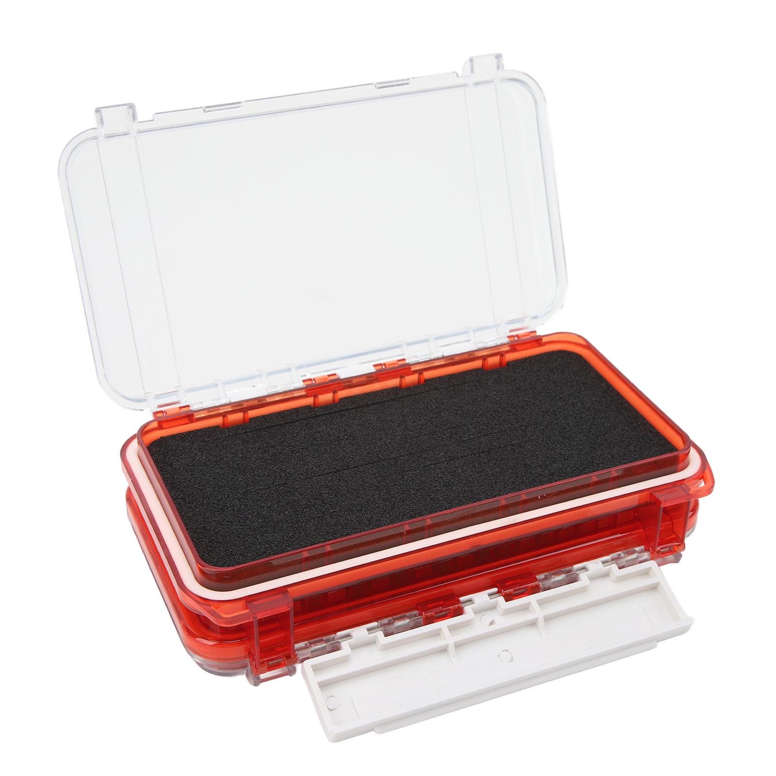 Fishing Lure Box Double Sided Detachable Transparent Waterproof Multi Purpose Fishing Accessories Box for