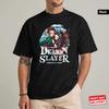 Demon Slayer Tanjiro & Nezuko T-Shirt – Kimetsu No Yaiba Anime Graphic Tee Unisex T-Shirt