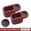 For Lexus TPE Car Seat Belt Socket Protective Cover Interior Accessories IS350 ES350 IS250 IS460 IS220h IS300 LX570 UX250h