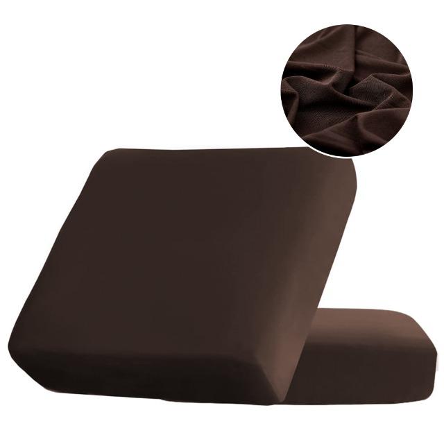 Soft Elastic Sofa Seat Cushion Covers Pure Couch Slipcovers Furniture Protector for Home Living Room Banquet Thin Sofa Covers