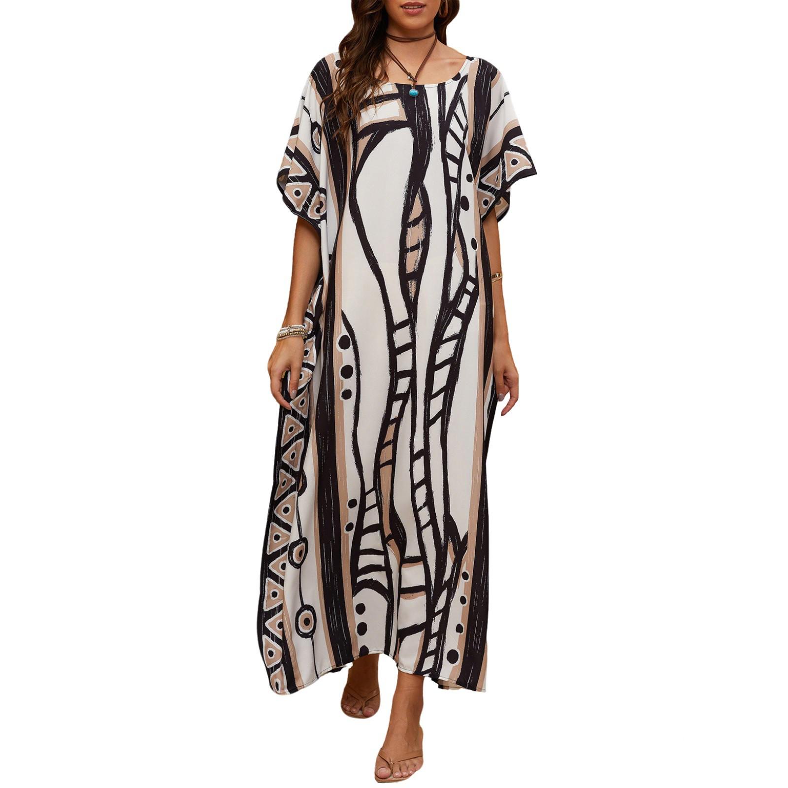 

Женский свободный пляжный халат, рубашка для отдыха от солнца, прикрытие