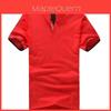 Mens Fashion V Neck Short Sleeve Cotton Polyester Polo Shirt In Multiple Colors For Stylish Summer Wear