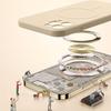 Custodia Magnetica in Silicone Liquido di Lusso Per Magsafe Per iPhone 17 16 15 11 12 13 14 Pro Max X XR XS 7 Plus Copertura Colore Caramella