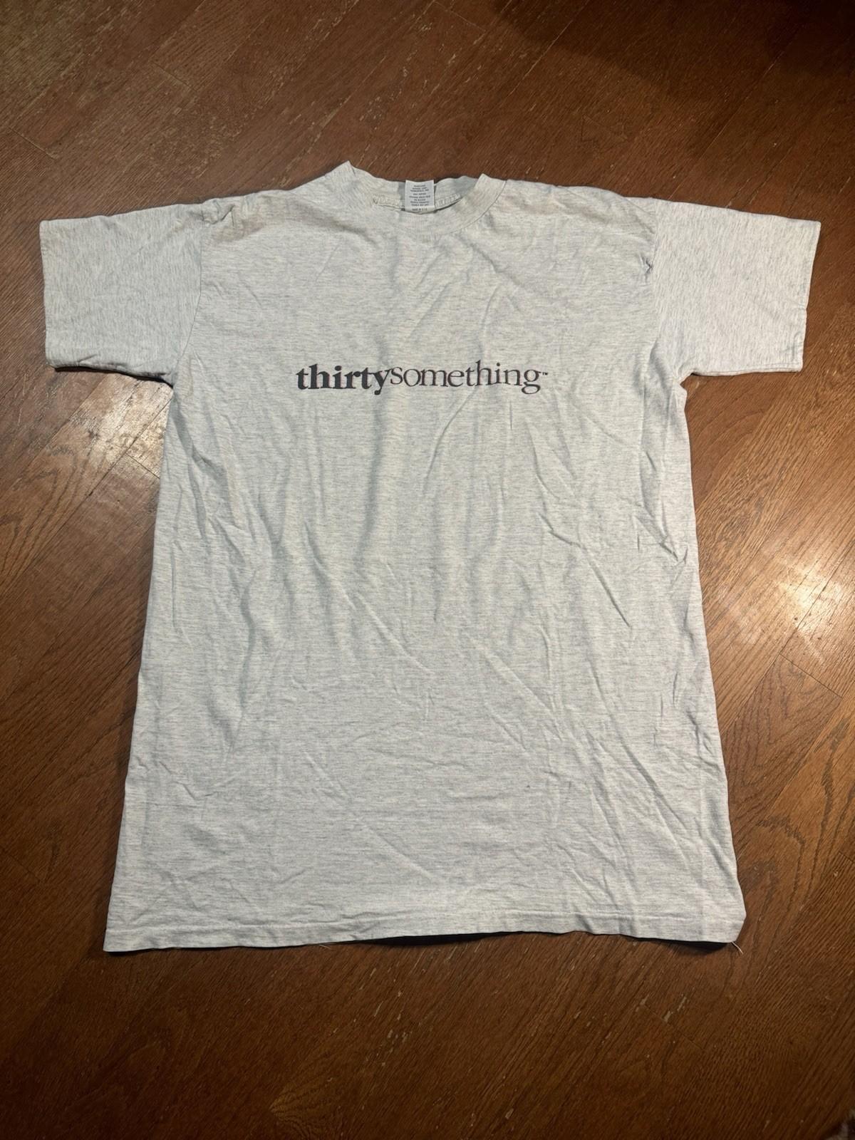 90s Vintage Thirty Something Graphic Tee L