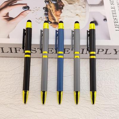 Touch Screen Ballpoint Pen - Creative Clip Style, Signature & Neutral Pen with Customizable Logo for Advertising and Hotel Use