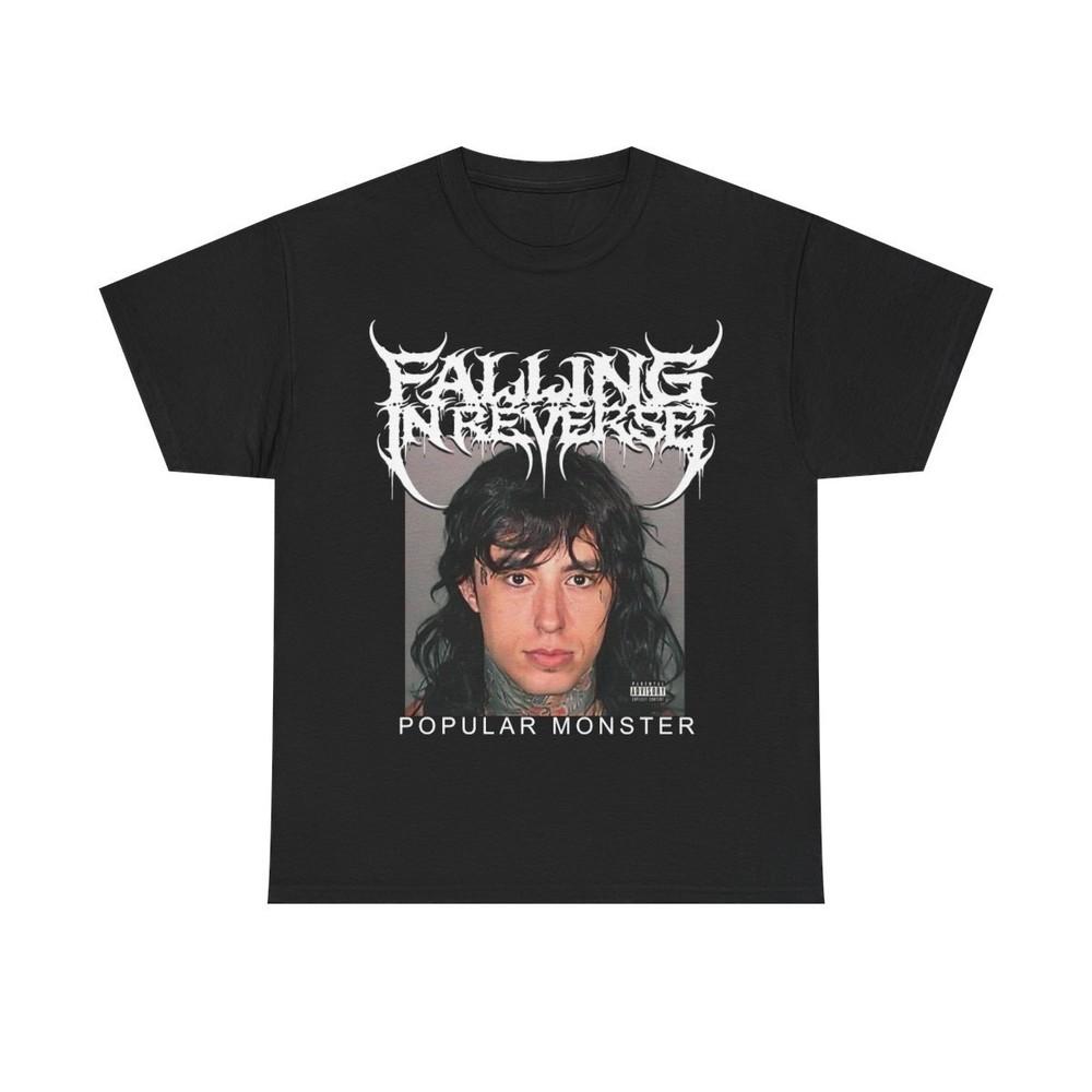 

Falling In Reverse Popular Monster Album Cover T-Shirt Uniisex T-Shirt S-5XL Unisex T-Shirt L
