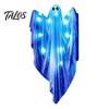 Horror Atmosphere Party Supplies Halloween Hanging Light Up Ghost Decoration, Large Spooky Flying for Glowing Mesh Porch Front Yard Patio Lawn Garden