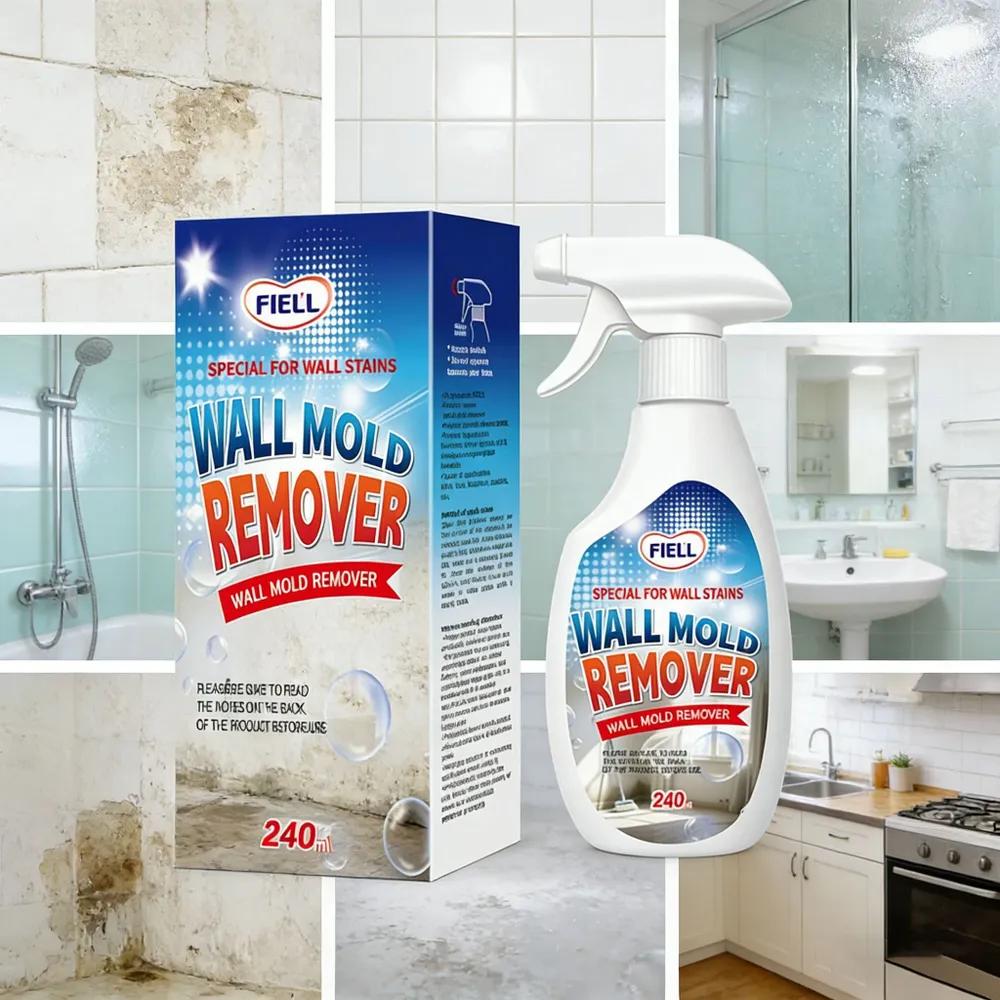 Remedy against mold and fungus on the walls, 240 ml: Deep penetration, removes black mold, protects against reappearance, for bathroom and kitchen
