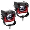 KAWELL 20W Fog Lights, Motorcycle Work Lights, Mini Rectangular, 2-Color Switchable LED Work Lights, Ultra Bright, IP67 Waterproof, Universal for 12V/