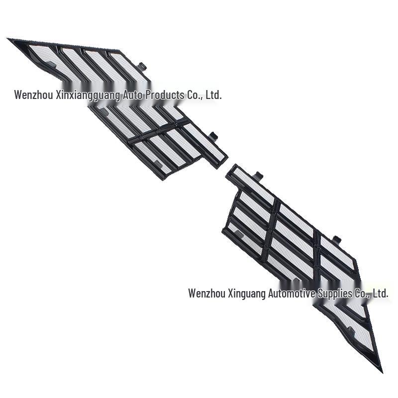 24 BYD Song L Windshield Insect Net - Black Carbon Fiber Car Exterior Decor Carbon Fiber