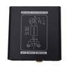 2 Channel Hum Eliminator 3 Level Gain Adjustment Ground Loop Noise Isolator for Conference Mic Sound System Mixer