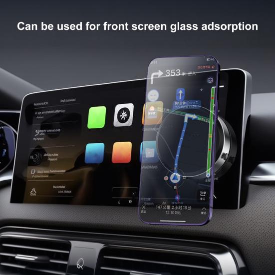 Magnetisk Biltelefon Sterk Holder Brakett Sugekopp Universell Adsorpsjon Stabil for MagSafe Håndfri Rotasjon Navigasjonsstøtte