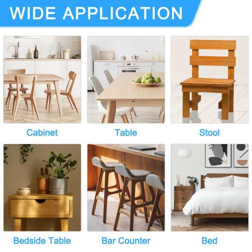 uxcell Adjustable L-Shaped Brackets, Set of 2, 80 X 40 X 30mm, Stainless Steel L-Shaped Corner Cords, 90 Degree Slotted Corner Brackets for Furniture