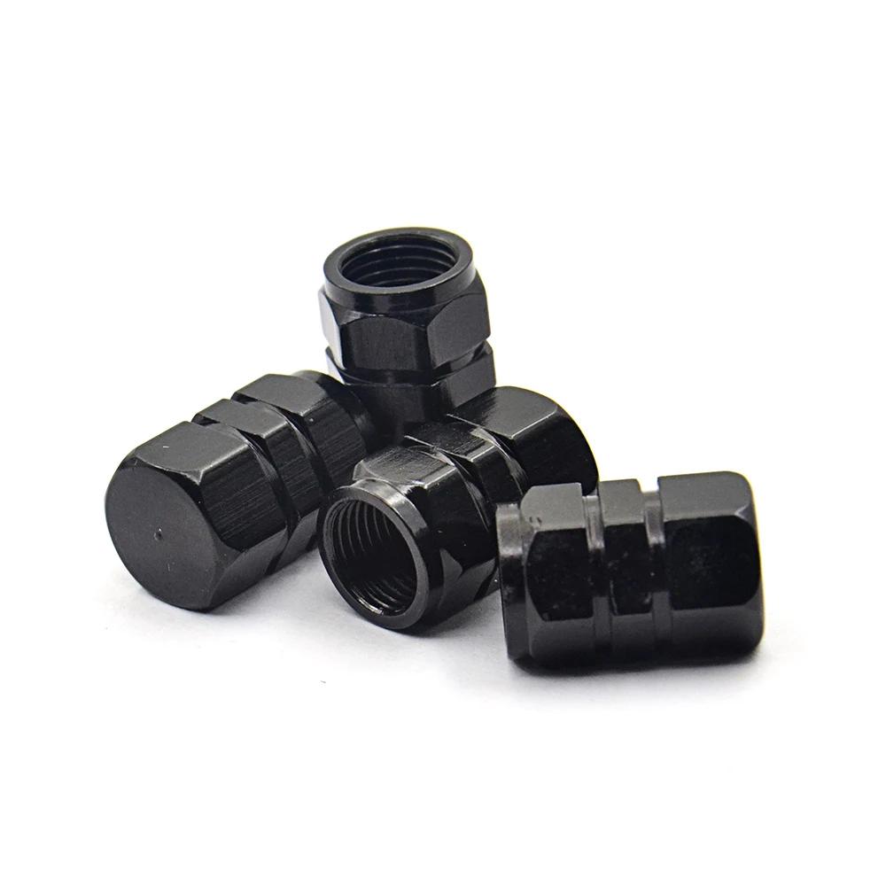 2023Theftproof Aluminum Car Wheel Tires Valves Tyre Stem Air Caps Airtight Cove 4pcs/set Dustproof Cover Car Styling Accessories