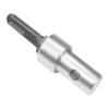 Drill Chuck Adapter Round Shank Garden Auger Drill Adapter SDS Plus To 1/2Inch Thread Drill Fit Corded Cordless Drill