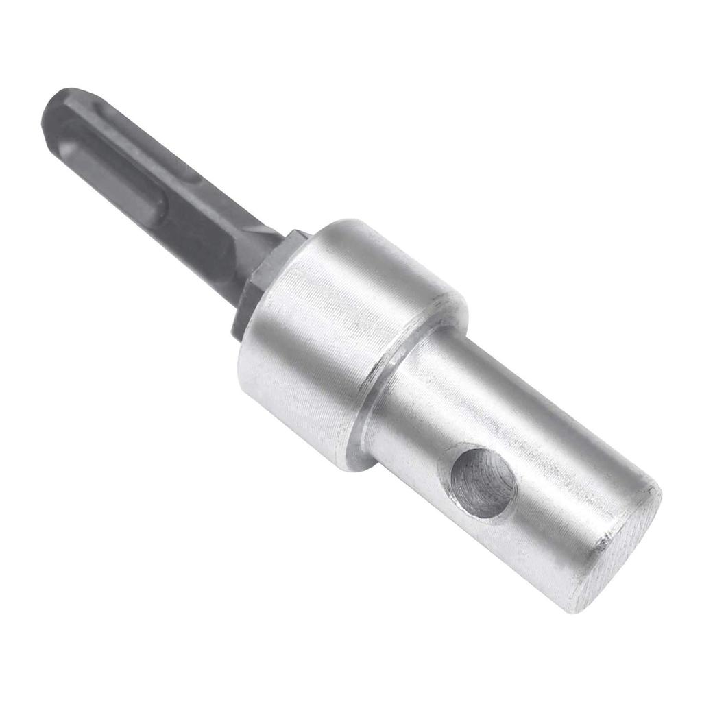 Drill Chuck Adapter Round Shank Garden Auger Drill Adapter SDS Plus To 1/2Inch Thread Drill Fit Corded Cordless Drill