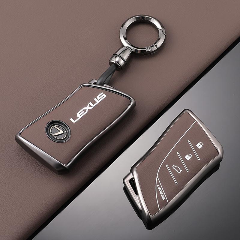 Skórzany pokrowiec na inteligentny kluczyk samochodowy do Lexus NX ES UX US RC LX GX IS GS RX 200 250h 350 LS 450h 460h 260h 300h UX200 ES350