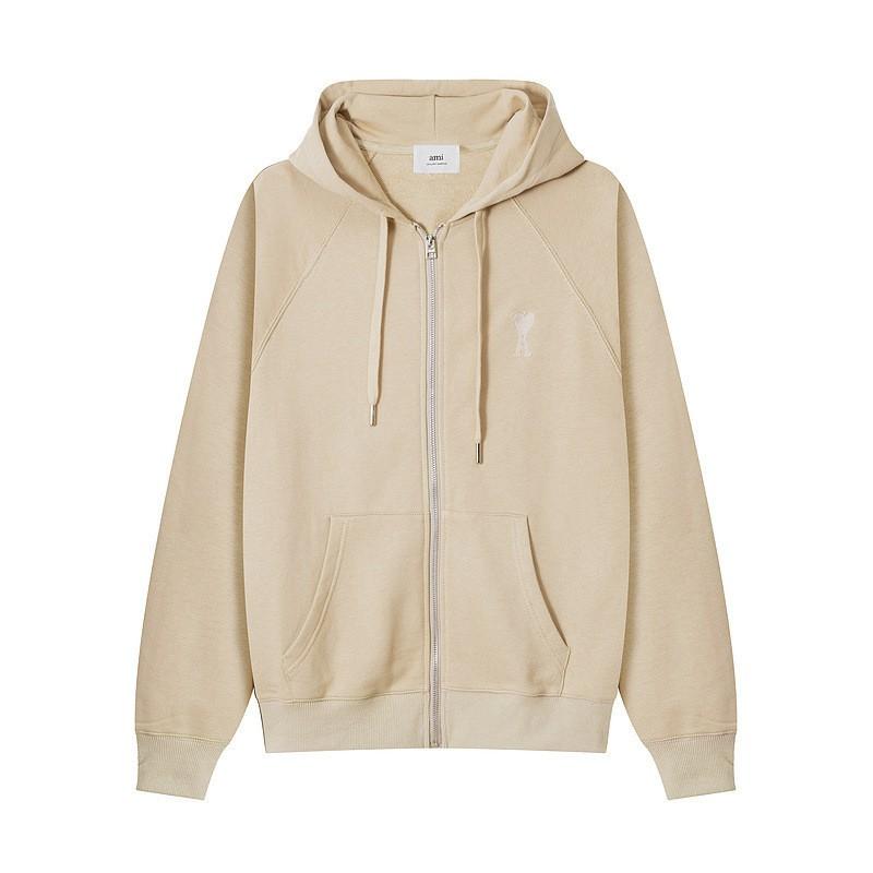 Unisex Hooded Zip-Up Sweatshirt Long Sleeve Casual Oversized Cotton Pullover Teens Adults