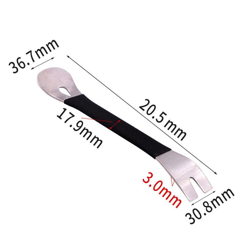 Metal Auto Dismantle Tools Kit Car Radio Door Clip Panel Trim Dash Audio Removal Installer Pry Refit Set Hand-held Disassembly