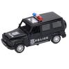 1/32 Scaled Alloy Police Vehicle Model Blinking Lights Ingenious Children Car Toy for Gifts