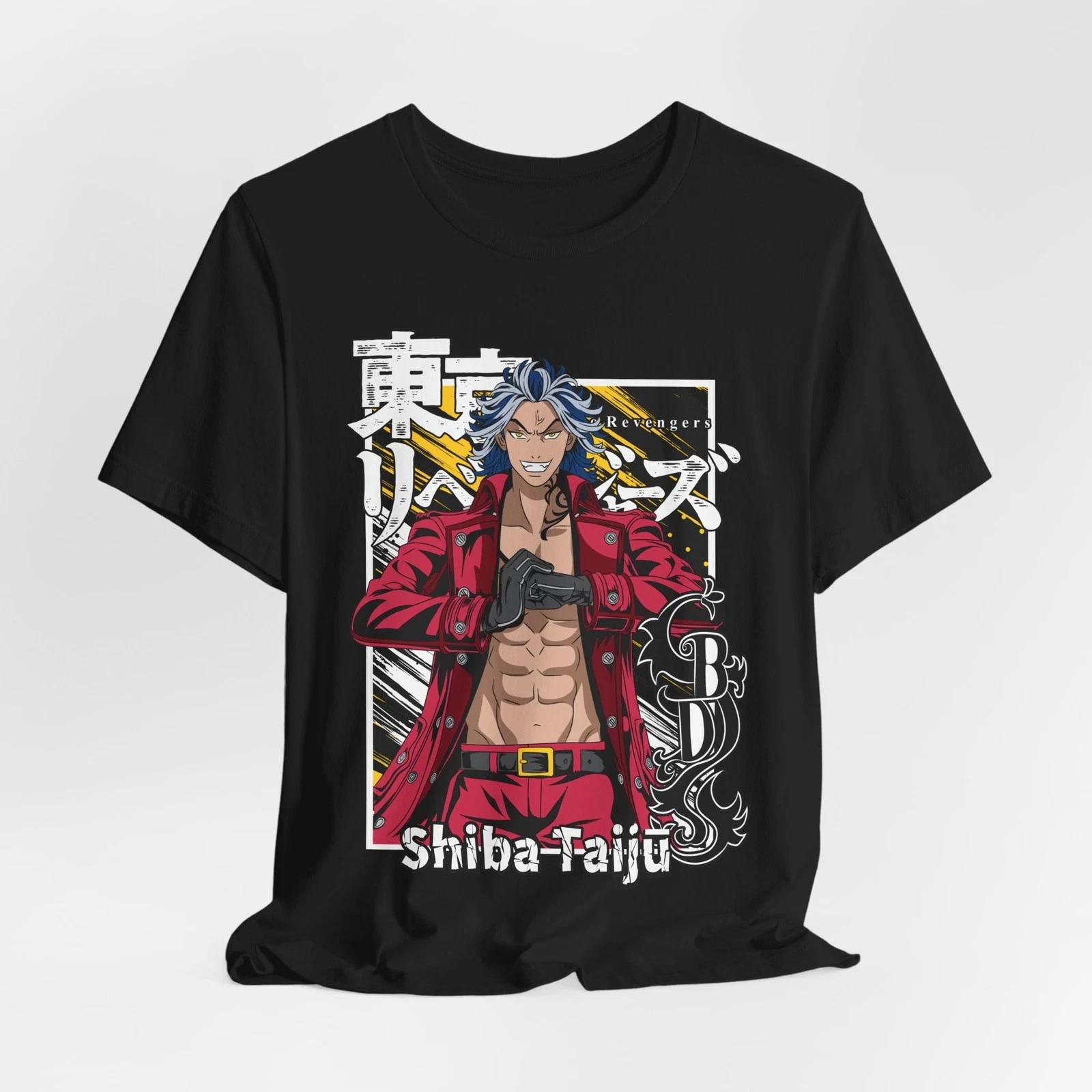 

Shiba Taiju Anime Graphic Tee, Shiba Inu Dog Lover Gift, Japanese Manga Shirt, M