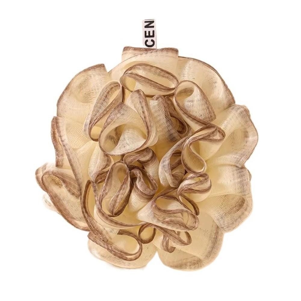 New 2-In-1 Bath Ball Towel Hangable Quick Dry Bath Sponge Skin-friendly Soft Face Cleaning Ball Bath Time