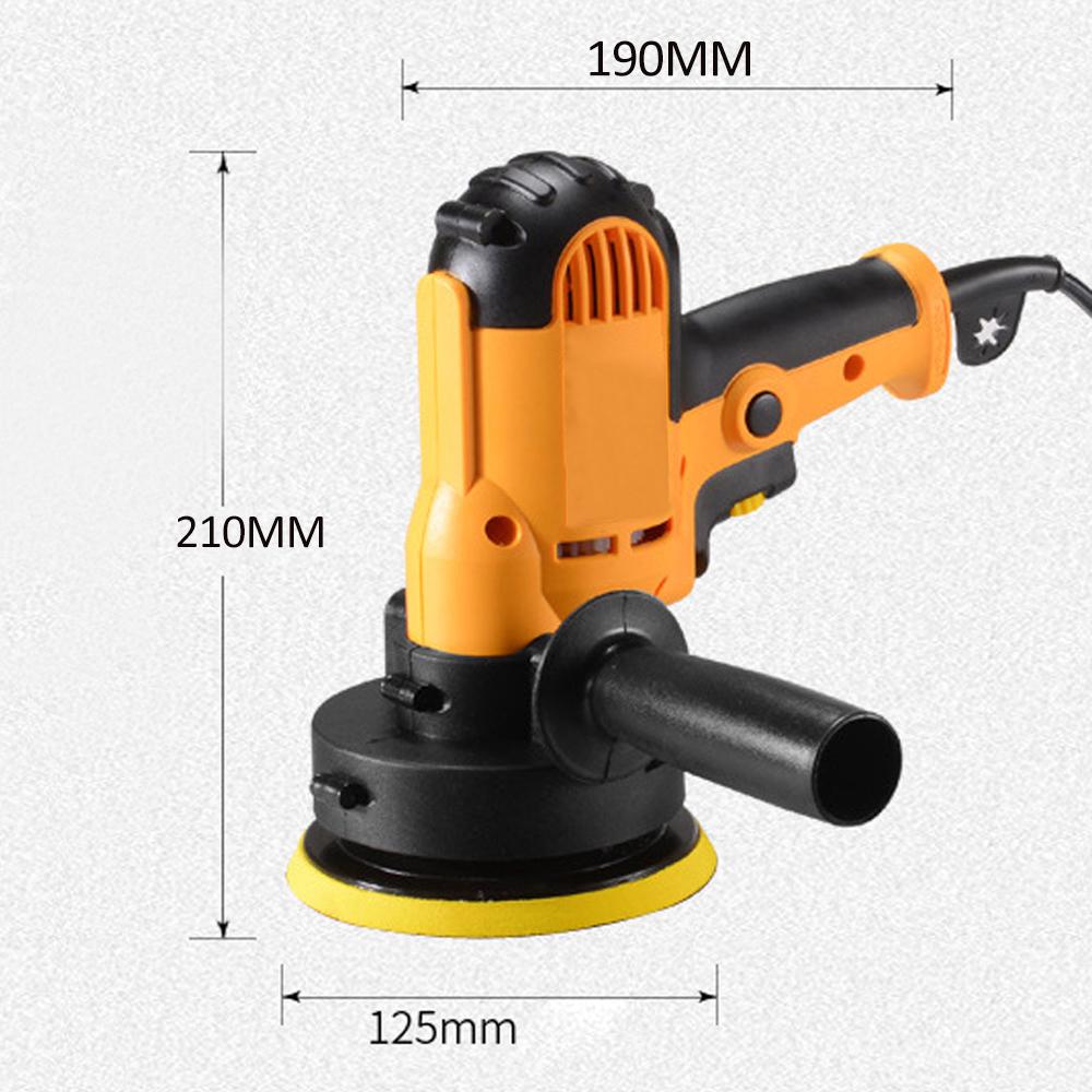 Machine de polissage et de glaçage de voiture à vitesse réglable de 700 W, polisseuse électrique pour métal et meubles