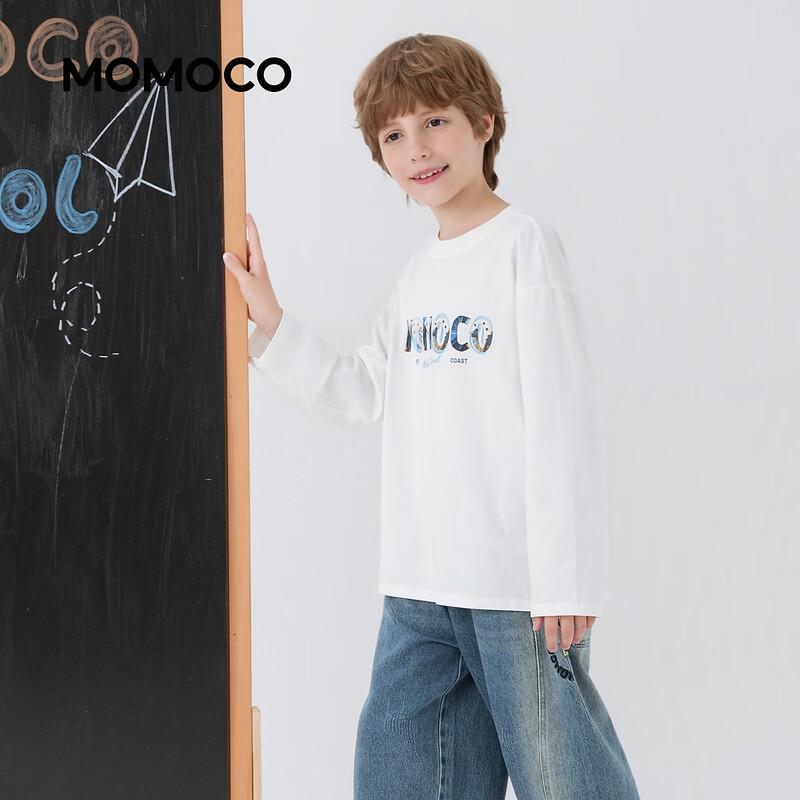 MOMOCO Boys' Long Sleeve Casual T-Shirt