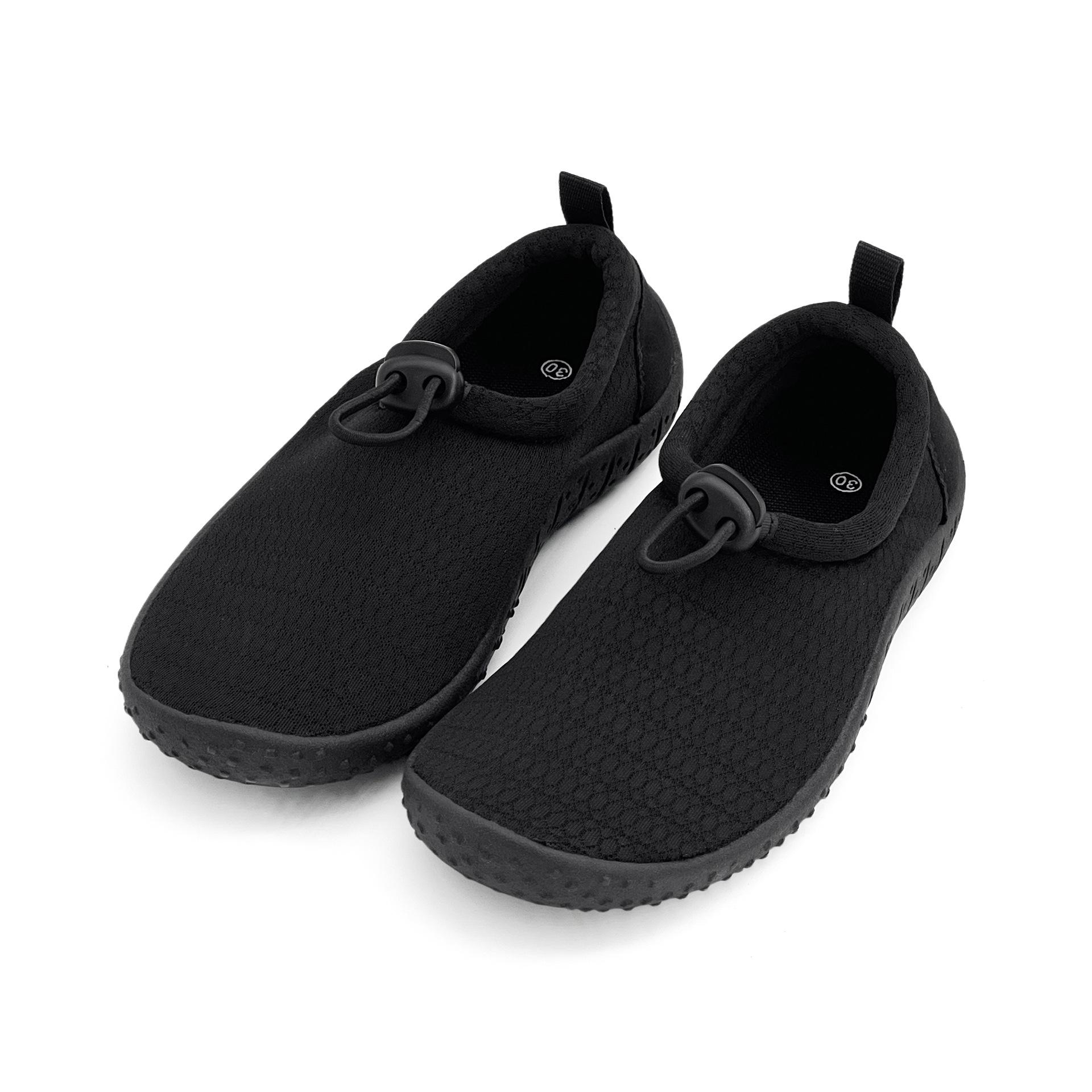 

Black Drawstring Parent-Child Water & Outdoor Shoes: Beach, Diving, Swimming, Casual Wading Shoes 34 чёрный