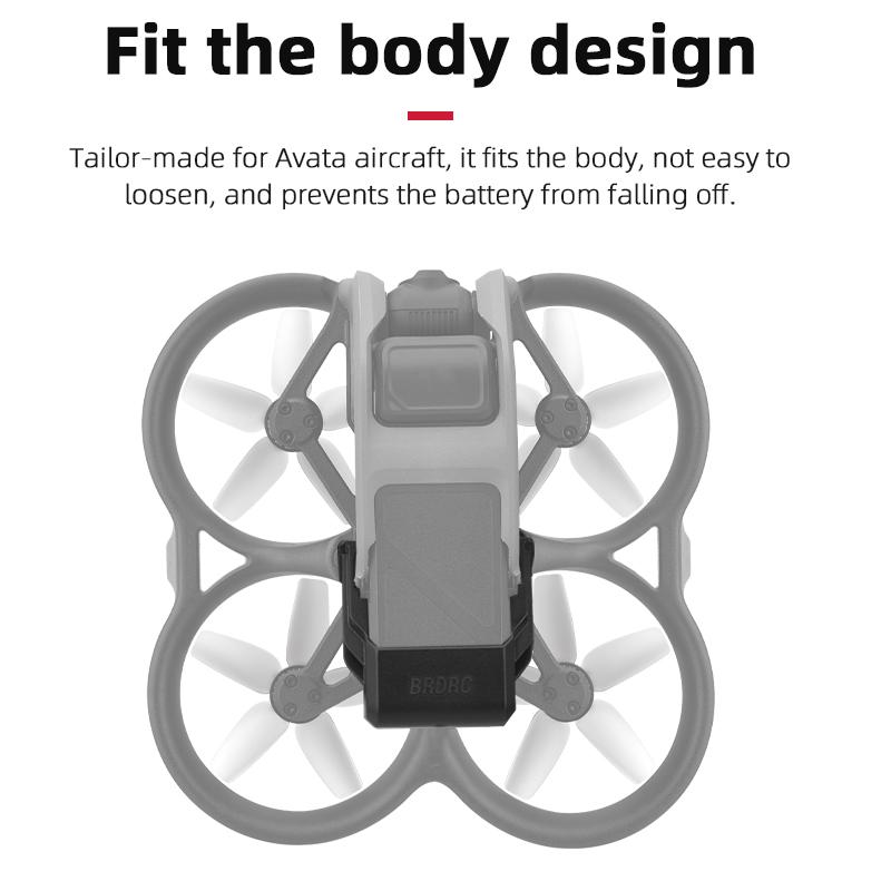 Body Battery Buckle Holder for DJI Avata Protection Frame Cover Anti-Drop Safety Clip for DJI Avata Drone Accessories