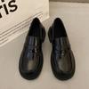 Fashion Brown Loafers Women Japanese School Students JK Uniform Shoes Round Toe Women Girls Retro Round Toe Lolita Cosplay Shoes Mujer