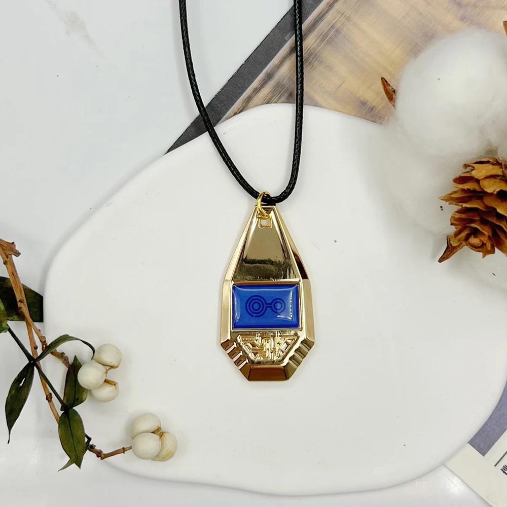 Anime Digimon Adventure Cosplay Necklace Digital Monster Unisex Tag Crest Badges Pendant Choker Jewelry Accessories Gift
