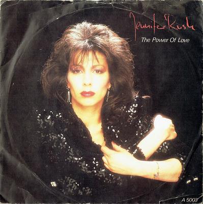 7inch Record JENNIFER RUSH  The Power Of Love A5003 CBS 1985 UK Dance  Electronica Used