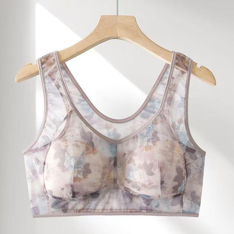 Women s Plus Size Wireless Full Coverage Anti-Sag Inner Bra