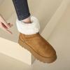 Snow boots winter velvet medium and high tube large cotton shoes minus zero thick-soled boots