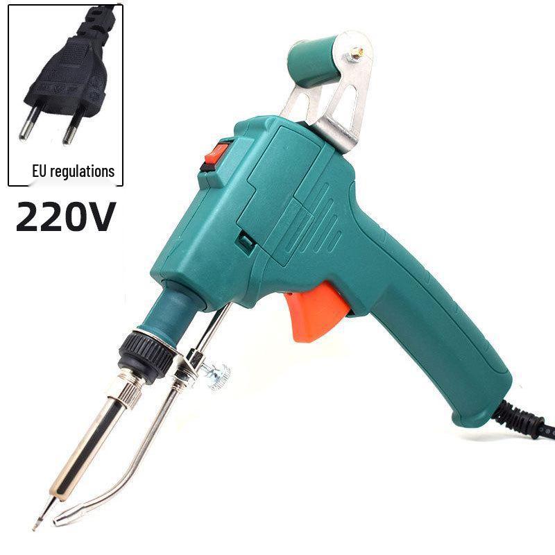

60W Electric Soldering Gun with Internal Heat, EU/US Spec, Manual Solder Feed