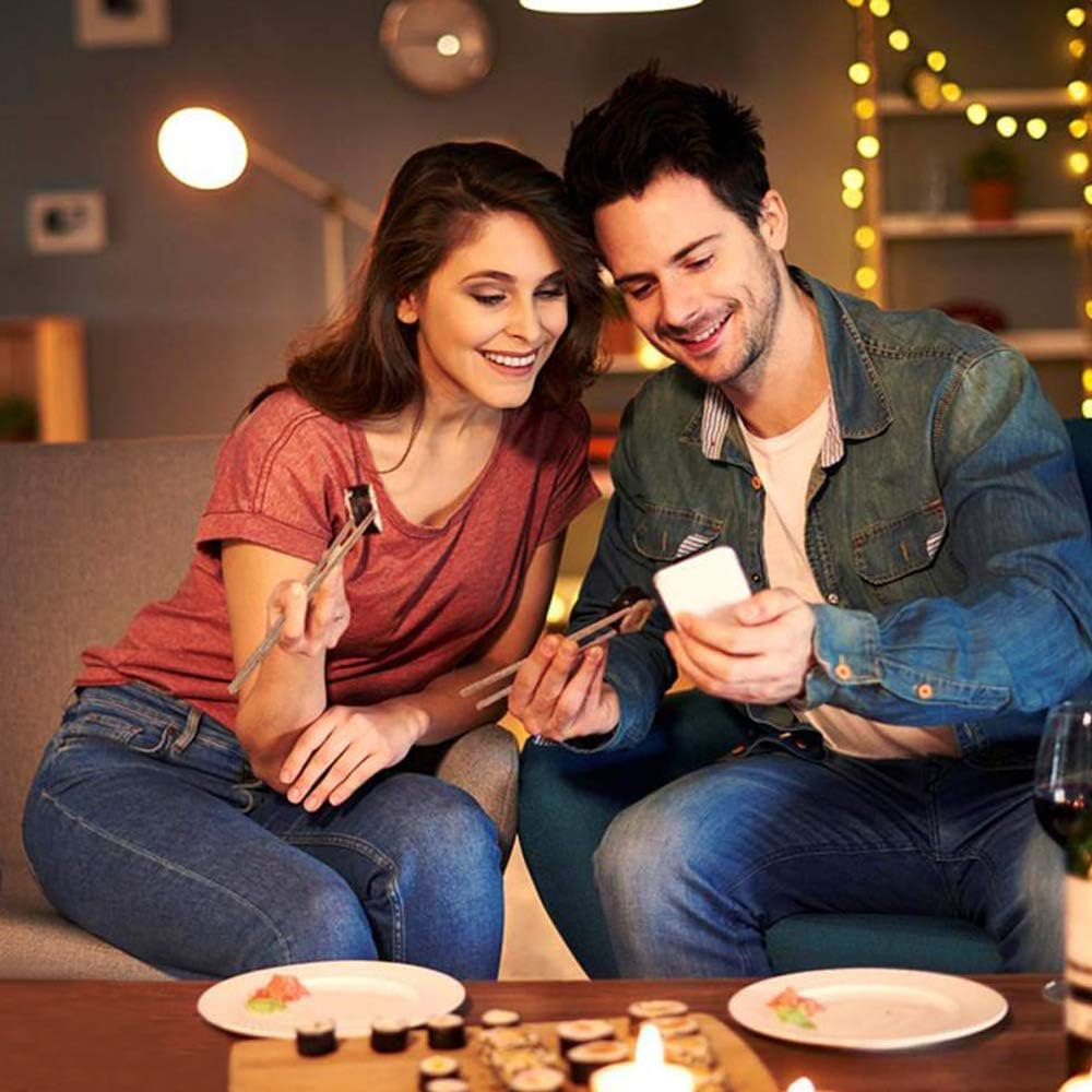 10-Pairs Wooden Chopsticks, Dishwasher Safe Chopstick,RebleNatural Healthy, Chinese Classic Style for Kitchen, Dining Room, Gourmet, Noodles (9.8