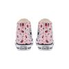 Converse High-Top Canvas Slip-Resistant Durable Kids Canvas Shoes Kids sneakers Pink White 671290C