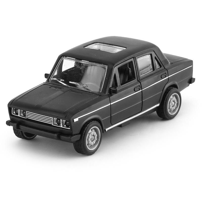 Douyin Live Dětská hračka: Lada Inerciální model auta pro chlapce