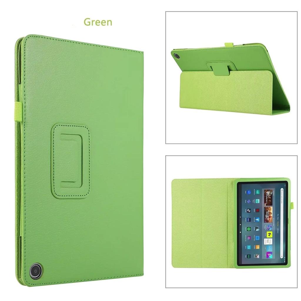 Standhülle für Amazon Fire Max 11 HD10 2023 HD8 7 2022 Schlanke Klapphülle Stoßfeste Bunte Luxus-PU-Leder-Tablet-Schale