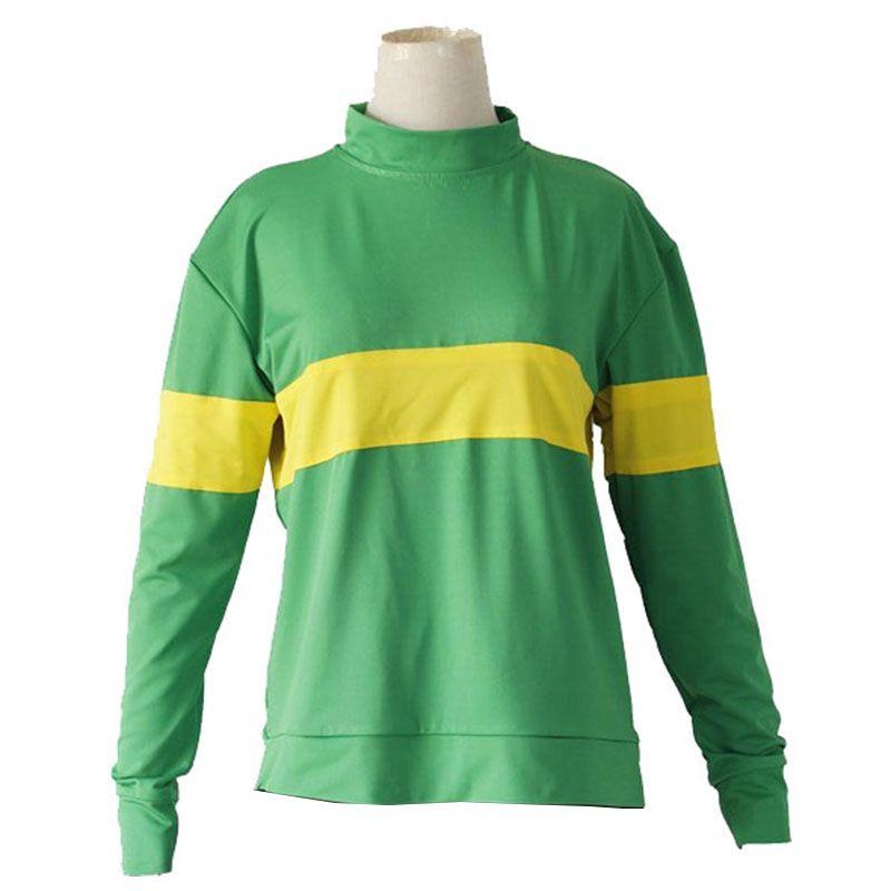 Chara Undertale Frisk Cosplay Tshirt Sweatshirt Shorts Pants Costume Outfits