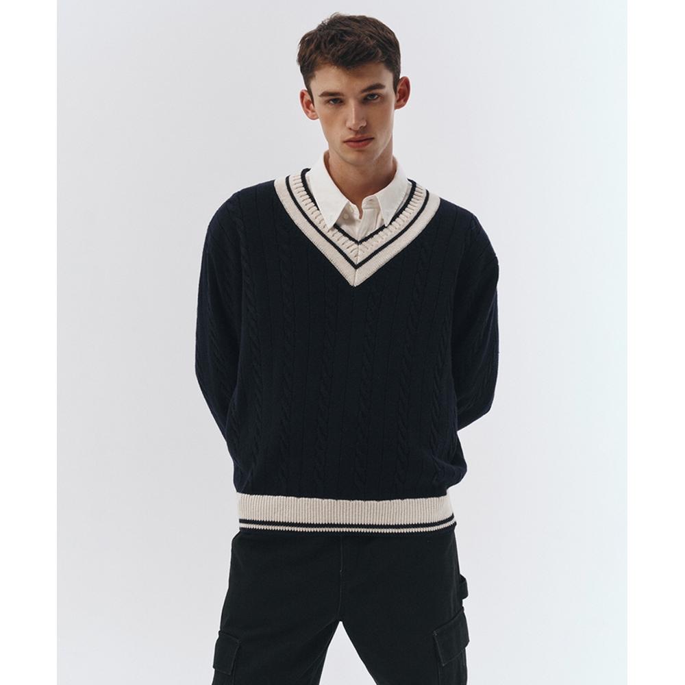 

DUNST UNISEX CRICKET SWEATER FRENCH NAVYMUDSW3A108N2