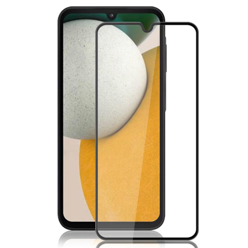 

AMORUS For Samsung Galaxy A15 4G Screen Protector Silk Printing Full Glue HD Clear Tempered Glass Film Black